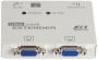 Удлинитель REXTRON VGA принимающий блок, 1 вход, 2 выхода, D-Sub, до 1280х1024, UTP Кат.5e до 150м
