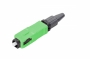 Экспресс-коннектор OS2 SC/APC, 250, 900 мкм, зеленый