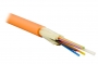 Кабель волоконно-оптический 62.5/125 многомодовый, 8 волокон, плотное буферное покрытие (tight buffer), для внутренней прокладки (-25C ~ +75), FR-PVC, оранжевый Teldor