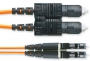 Волоконно-оптический патч-корд LC-SC, одномодовый 9/125 (OS1/OS2), duplex, 1.6 мм, LSZH, 1 м PANDUIT