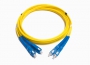 Патч-корд волоконно-оптический XGLO, SM (OS1/OS2), SC/UPC-SC/UPC, duplex, LSOH (IEC 60332-3C), 1 м, желтый Siemon