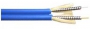 (FO-ZIP-IN-50-2-3.0-LSZH) Кабель волоконно-оптический 50/125 (OM2) многомодовый, 2 волокна, duplex, zip-cord, плотное буферное покрытие (tight buffer) 3.0 мм, для внутренней прокладки, LSZH, оранжевый Hyperline