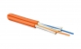 Кабель волоконно-оптический 62.5/125 (OM1) многомодовый, 2 волокна, duplex, zip-cord, плотное буферное покрытие (tight buffer) 3.0 мм, для внутренней прокладки, HFLTx, –40°C – +70°C, оранжевый Hyperline
