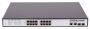 Коммутатор GIGALINK, Web Smart, 16 PoE (802.3af) портов 100Мб/с, 2 ComboSFP 1000Мб/с, 150Вт