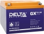 Аккумуляторная батарея Delta GX 12-24 (12V / 24Ah)