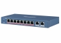 , 8 RJ45 100M PoE   6; 2 Uplink  1000M Ethernet: 802.3af/at/bt,1   HiPoE 60;  PoE 110