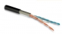 (IU4-C5E-S-CMR-SOLID-FR-PVC) (305 м) Кабель для сетей Industrial Ethernet, категория 5e, 4x2x24 AWG (0.51 мм), однопроволочные жилы (solid), U/UTP, PVC (UV), черный Hyperline