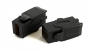 Вставка формата Keystone Jack с проходным адаптером HDMI (Type A), 90 градусов, ROHS, черная Hyperline