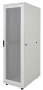 ITK Шкаф серверный 19", 42U, 800х1000 мм,пер.перед.двухствор.перф.дверь,задн.перф.серый