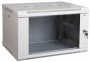 ITK 19" наст. шкаф 6U 600х450 стеклянная дверь, серый, плоская упаковка