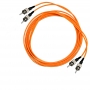 Комплект из двух дуплексных многомодовых эталонных кабелей 50 мкм с коннекторами ST