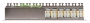 Коммутационная панель NIKOMAX 19", 1U, 24 порта, Кат.6a (Класс Ea), 500МГц, RJ45/8P8C, 110/KRONE, T568B, полный экран, с органайзером, металлик - гарантия: 5 лет расширенная / 25 лет системная