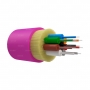 Оптический кабель распределительный, OM4, 50/125, 8 волокон, LSZH, оранжевый