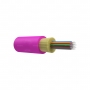 Оптический кабель распределительный для MPO/MTP, 50/125 ОМ4, 12 волокна, 3мм, для внутренней прокладки, LSZH