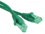 Патч-корд UTP, Cat.5е, 0.15 м, зеленый Hyperline