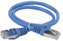 ITK Коммутационный шнур кат. 5Е FTP LSZH 3м синий