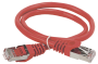 ITK Коммутационный шнур кат. 6 FTP PVC 3м красный