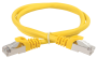 ITK Коммутационный шнур кат. 6 FTP LSZH 0,5м жёлтый