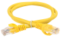 ITK Коммутационный шнур кат. 6 UTP LSZH 10м жёлтый