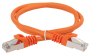 ITK Коммутационный шнур кат. 6 FTP LSZH 0,5м оранжевый