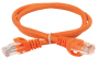 ITK Коммутационный шнур кат. 6 UTP LSZH 5м оранжевый