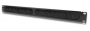 19" Панель с щеточным вводом 1U, черная (высота -44,5 мм, ширина -482,6мм, глубина -9 мм) Siemon