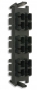 Панель с 6 SC duplex адаптерами, 12 волокон, одномод/многомод (для RIC3, SWIC3, FCP3) Siemon