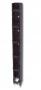 Вертикальный кабельный канал (2,1 м x 152,4 мм x 224,8 мм ) для установки между стойками глубиной 152 мм (крепеж в комплекте), черный Siemon