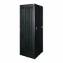 Напольный шкаф 19", 24U, промышленный, цельнометаллические двери, степень защиты IP55, Ш600хВ1274хГ800мм, черный TLK