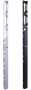 Органайзер кабельный вертикальный, 24U, для шкафов шириной 800мм серий TFR, TFL и TFE, Ш93хВ1070хГ58мм, металлический, с крышкой, с крепежом, цвет черный TLK