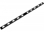 Органайзер кабельный вертикальный, 42U, для шкафов серий TFI, Ш75хВ1760хГ20мм, металлический, с крепежом, цвет черный