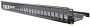 Патч-панель TERA-MAX на 24 модуля, 19", 1U, чёрная (в комплекте маркировочные этикетки, кабельные стяжки, контакт заземления, крепеж) Siemon