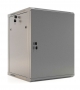 Шкаф настенный 19-дюймовый (19"), 4U, 278x600х450мм, металлическая передняя дверь с замком, две боковые панели, цвет серый (RAL 7035) (разобранный) Hyperline
