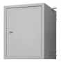 Настенный антивандальный шкаф 19", 9U, Ш600хВ501хГ545мм, серый TLK