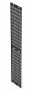 Вертикальный кабельный канал, 300 мм (11.8”) , для шкафов V600/V800 42U, черный (2 шт. в комплекте) Siemon