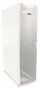 Шкаф напольный 19-дюймовый (19"), серия V600 версия B, 42U, 2016x600х1000 мм (ВхШхГ), передняя перфорированная дверь, задние половинчатые перфорированные дверцы (71% перфорации), замок с ключом, ножки (4 шт.), цвет белый (RAL 9003) Siemon