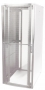 Шкаф напольный 19-дюймовый (19"), серия V800, 45U, 2146x800х1000 мм (ВхШхГ), передняя перфорированная дверь, задние половинчатые перфорир. дверцы, перфорация 71%, замок с ключом, ножки (4 шт.), цвет светло-серый (RAL 7035) Siemon