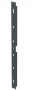 Полноразмерная вертикальная панель для установки 1 блока PDU в шкафы V800, 42U, черная Siemon