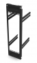 Вертикальная панель, 3U, в шкафы Versapod 42U, черная Siemon