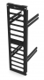 Вертикальная панель RIC, для установки адаптерных пластин Quick-Pack, в шкафы Versapod 42U, черная Siemon