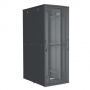Шкаф напольный 19-дюймовый (19"), серия B VERSAPOD, 45U, 2150x760х1200мм (ВхШхГ), c 1 боковой стенкой, передние и задние половинчатые сплошные дверцы, замок с ключом, ножки (4 шт.), цвет черный (RAL 9011) Siemon