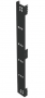 Монтажный кронштейн для фиксации 2 PDU с лицевой стороны, черный в шкафы Versapod Siemon