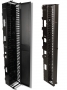 Вертикальный канал коммутации 2,1 м x 152 мм (включает переднюю крышку, 6 тыльных кабельных держателя и крепеж), черный Siemon