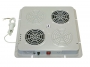 Модуль вентиляторный, потолочный, 380 x 380 mm, 2 вент., номинальная мощность 44 Вт, цвет серый (RAL 7035) (PD4W/2) ZPAS