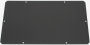 Заглушка сплошная для отверстия А (380x380 мм) в плите или крыше шкафов SZBR, SZBD, SZB SE и SZB SEI , 420x420 мм, металлическая, цвет черный (RAL 9005) (1718-38-1-1/9005) ZPAS