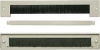 Боковая панель для цоколя, длина 400 mm, металлическая с щеточным вводом, цвет серый (RAL 7035) (1982-4-1/5) (SZB-20-00-04/3) ZPAS