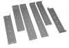 Комплект фиксаторов глубины для стоек серии SRK, цвет серый (RAL 7035) (SRK-2378-4/5/6) ZPAS