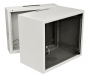 Шкаф настенный 19-дюймовый (19"), серия SD2, 6U, 337x600х500, трехсекционный, со стеклянной дверью, цвет серый (RAL 7035) (SD-106) (собранный) ZPAS