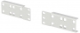 Кронштейн длинный для вертикального монтажа 19" блоков розеток LZ в открытых стойках ZPAS, на 2 блока розеток, цвет серый (RAL 7035) ZPAS