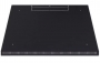 Стандартная сплошная крыша с заглушкой (380х71мм) для кабельного ввода для шкафов серии SZB IT 600x1000, цвет черный (RAL 9005) ZPAS